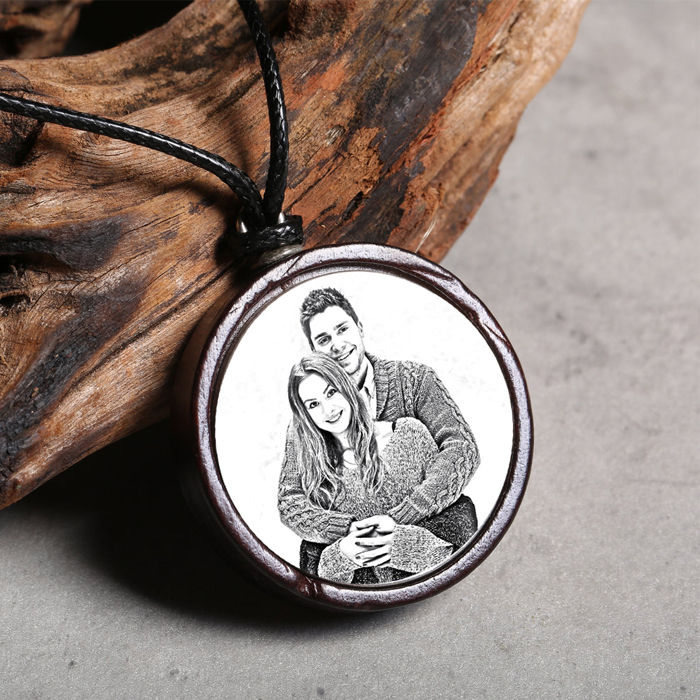 Personalized Photo Necklace