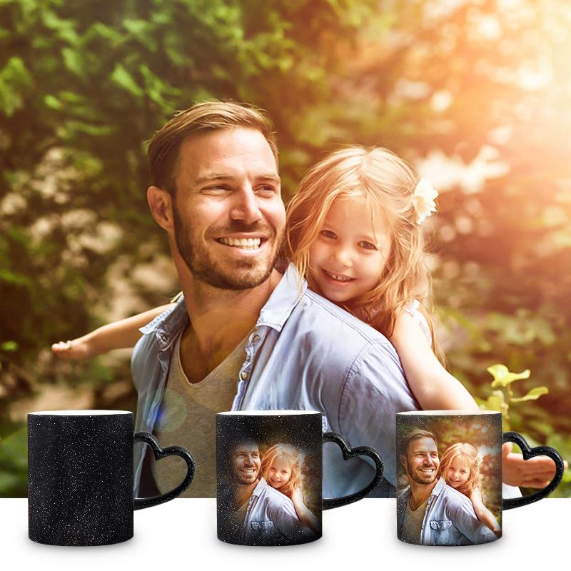 Personalized Photo Magic Color Changing Mug
