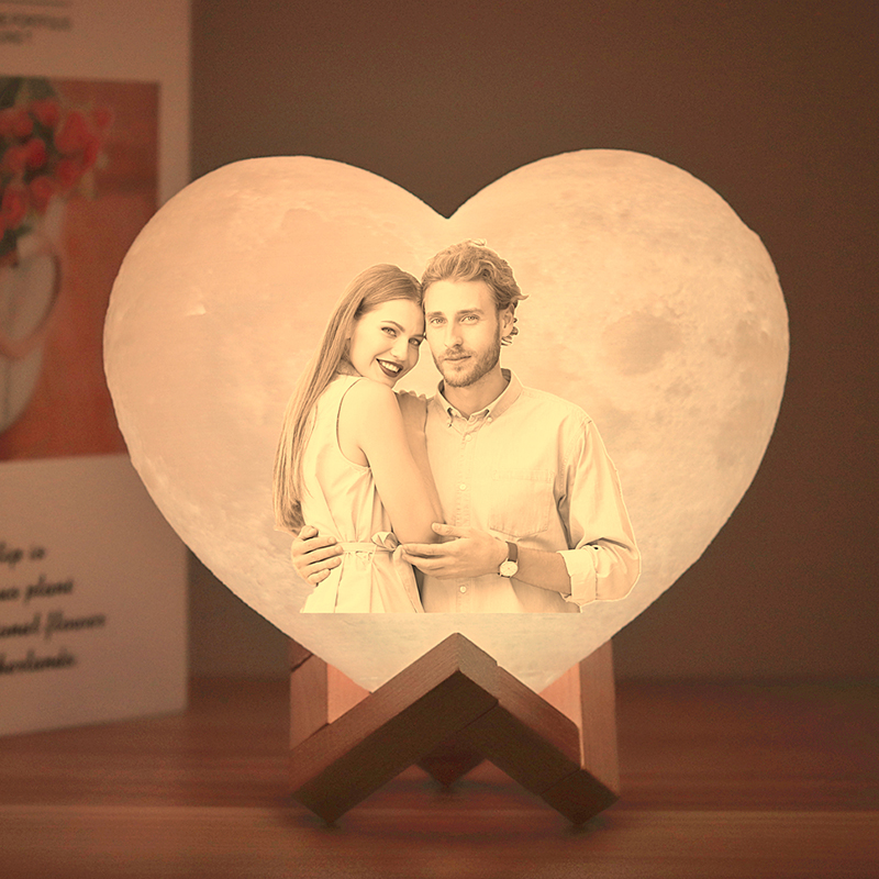 Personalized Photo 3D Heart Lamp