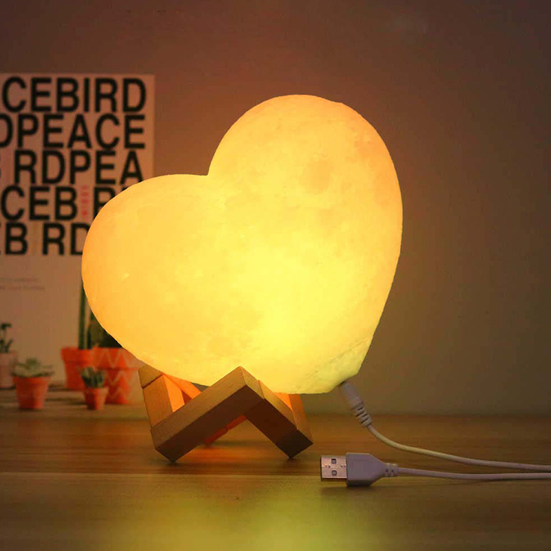 Personalized Photo 3D Heart Lamp
