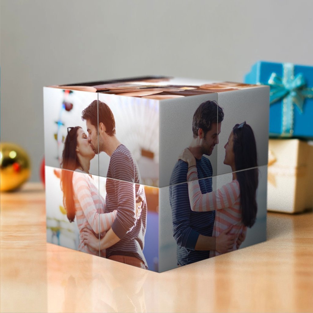 Personalized Multi Photo Folding Rubik's Cube