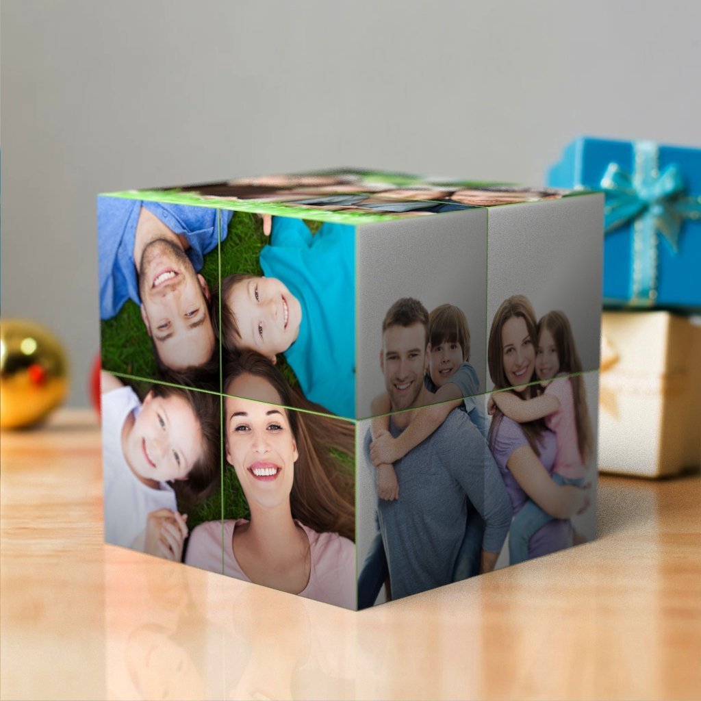 Personalized Multi Photo Folding Rubik's Cube